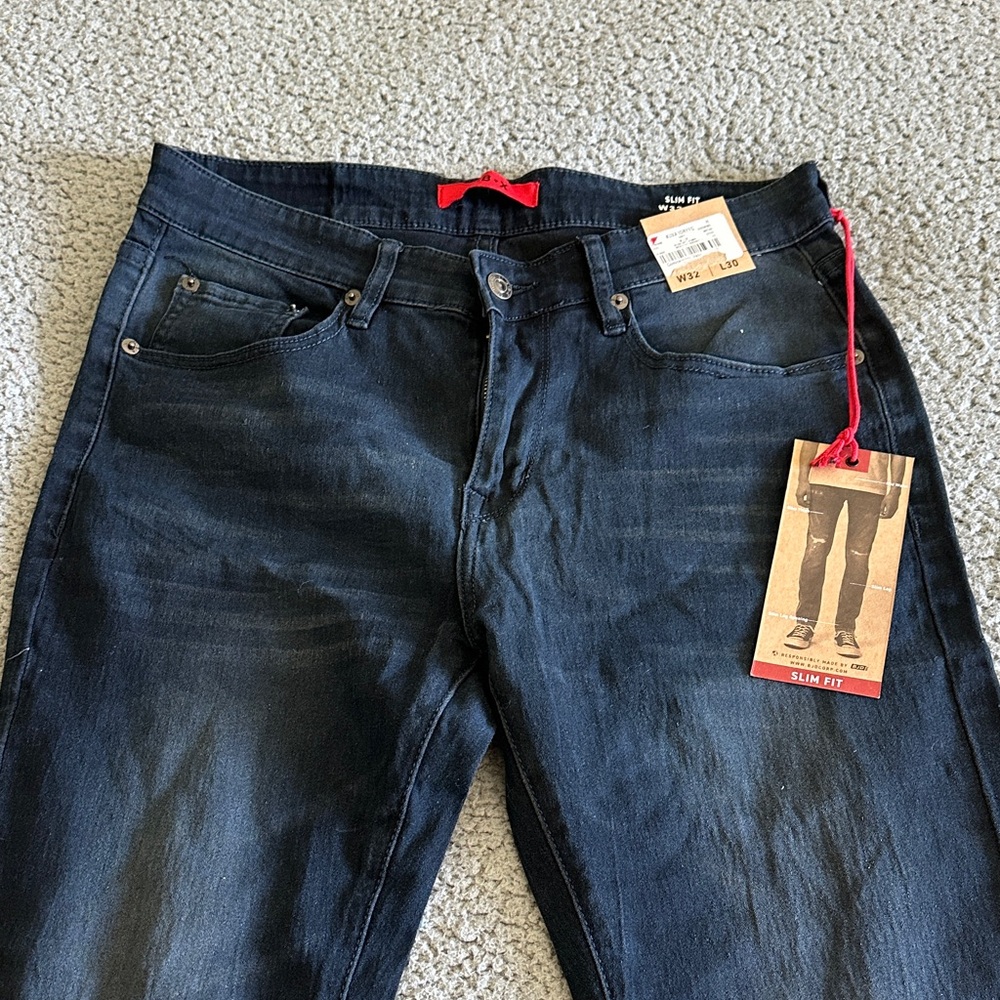 BDG Men's Slim Fit Navy Jeans
